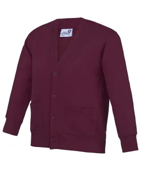 Academy Burgundy - Kids Academy cardigan