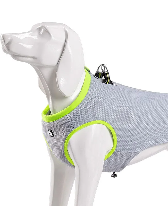 Adjustable Dog Cooling Vest, Neon Yellow, Size L