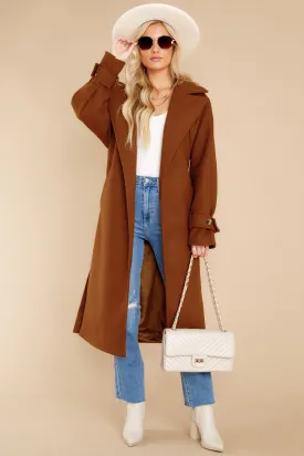 Alba Cinnamon Coat