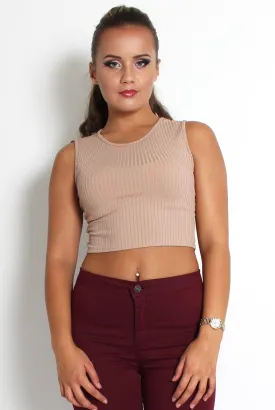 Cami Nude Crop Top