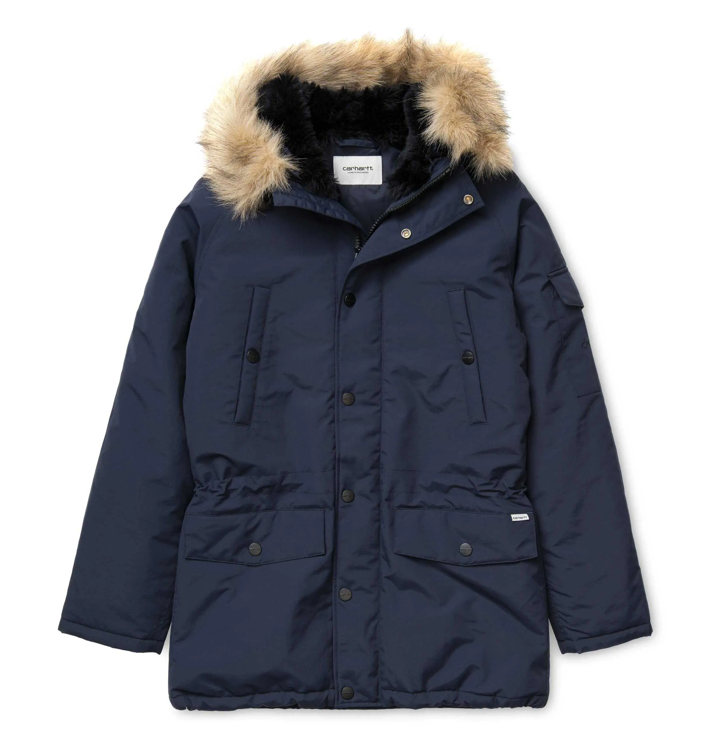 Carhartt WIP Women's Anchorage Parka – Dark Navy/Black