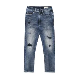 Diesel Boys Eetar - Ripped Jeans in Blue