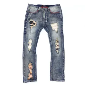 F1707 Frost Angel Denim Jeans - Dirt