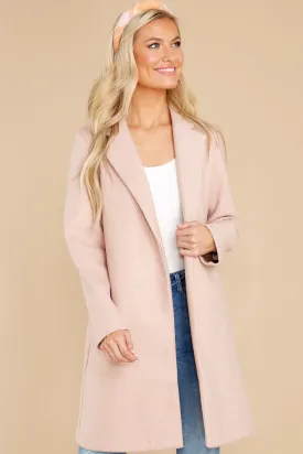 Just For You Mauve Coat