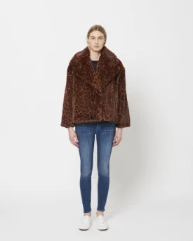 LINE Dahlia Faux Fur Jacket