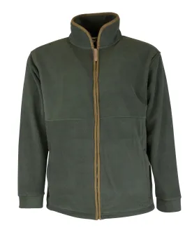 MF103 - Mens Full Zip Fleece - GREEN