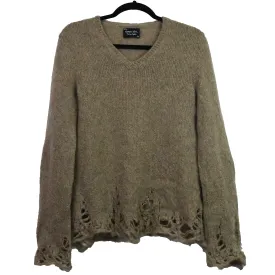 Number nine distressed knit sweater 2/Medium