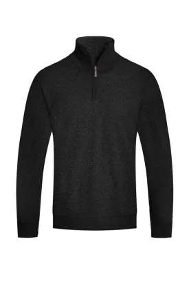 TEEK - Mens Knit Quarter Zip Sweater