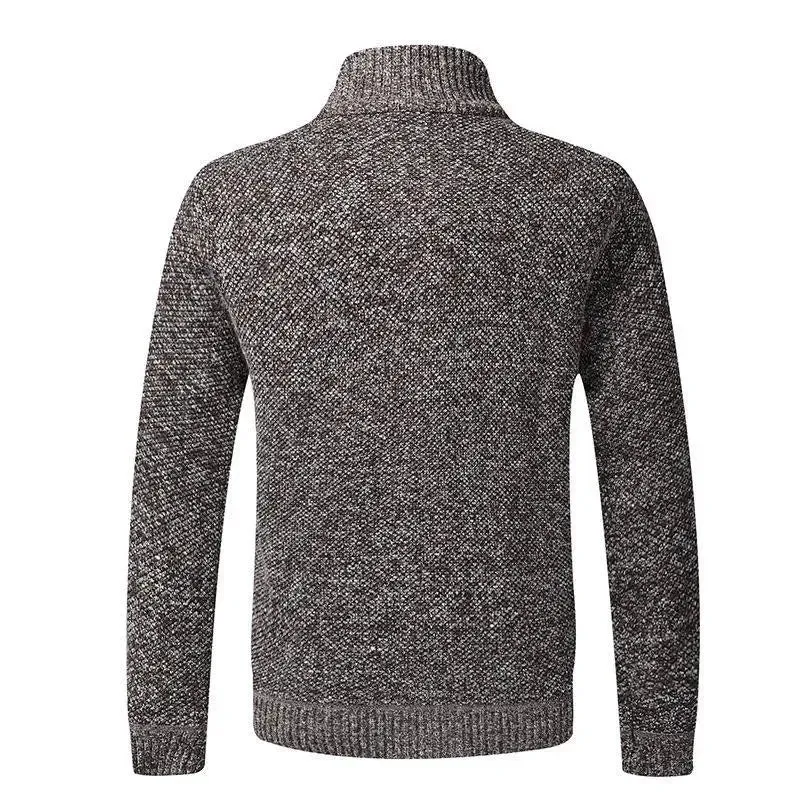 TEEK - Warm Knitted Zipper Sweater Jacket