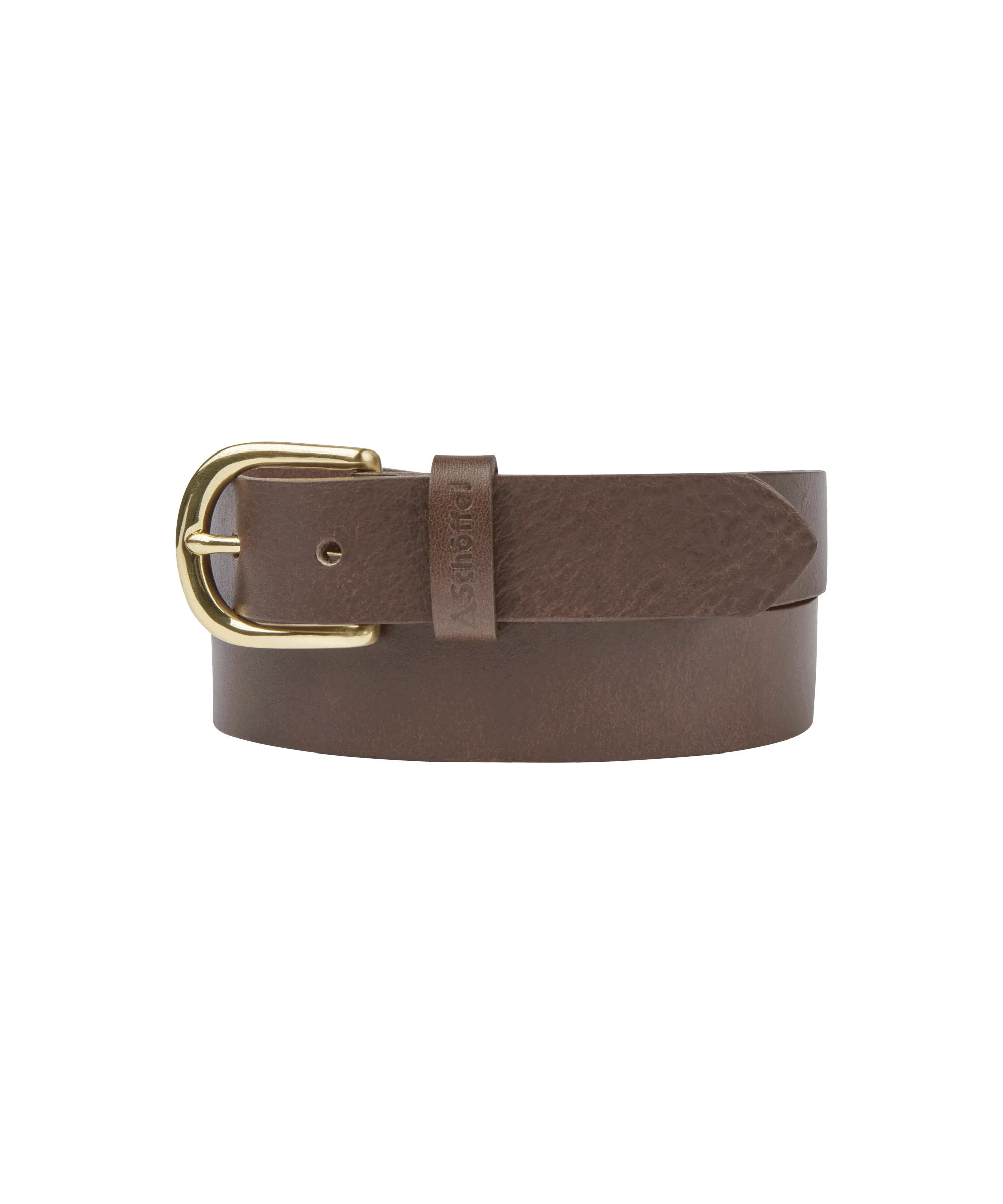 Tideswell Leather Belt - Dark Brown