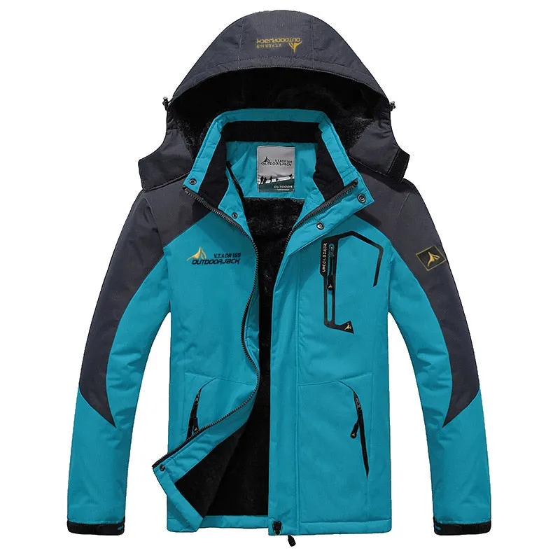 Warm Snow Fleece Windproof Jacket